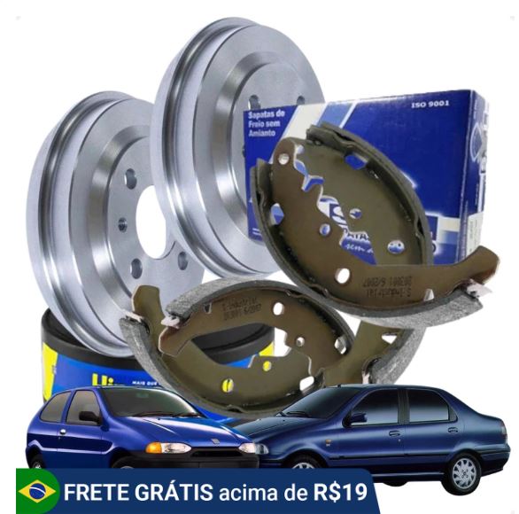Freio + Sapata Fiat Uno